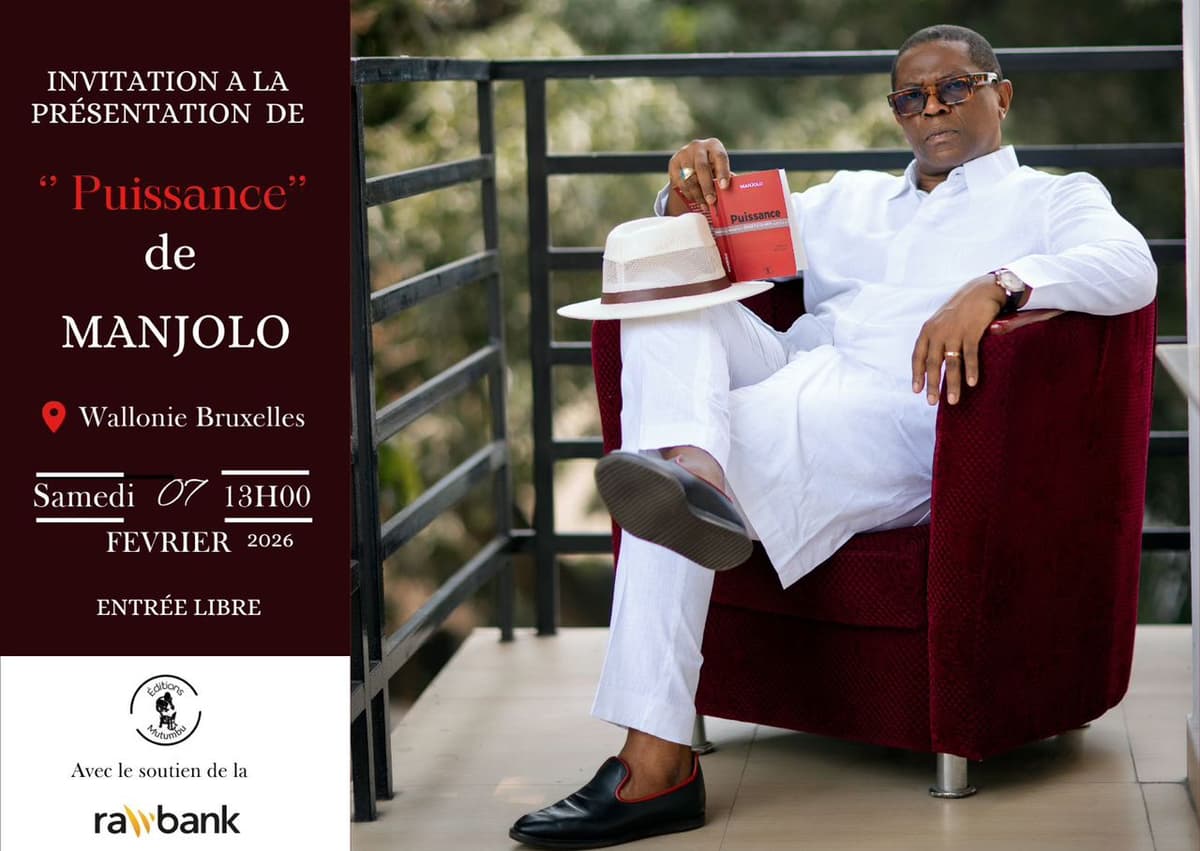 Invitation à la présentation de 'Puissance' de Manjolo