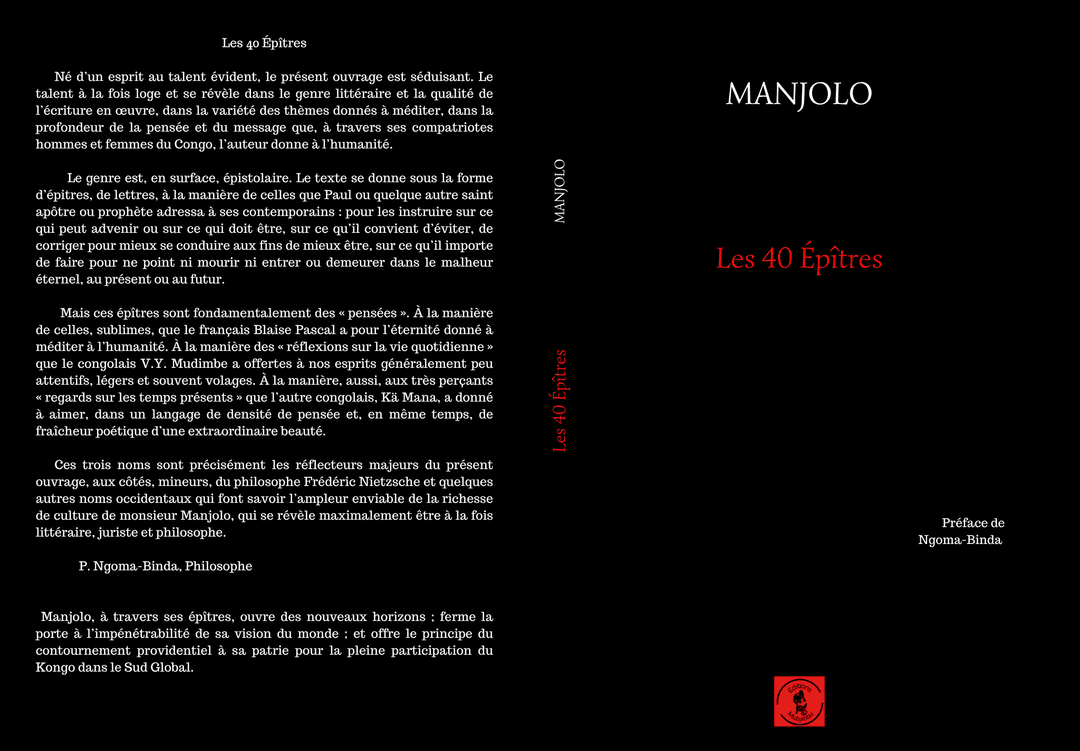 Les 40 Épîtres de Manjolo